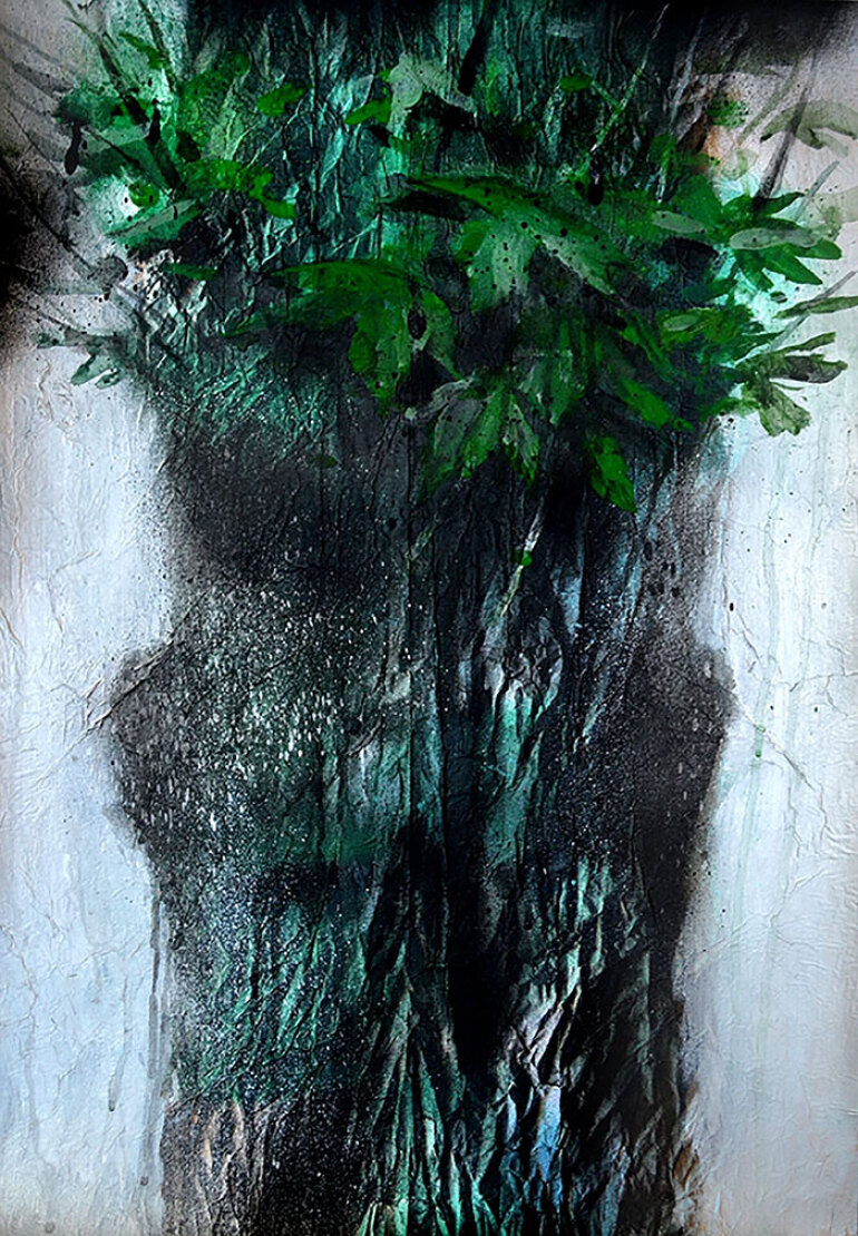  acrylic on cardboard / 70 - 40